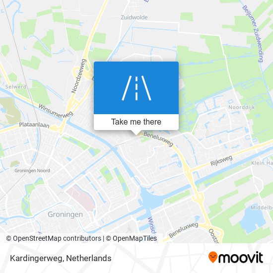 Kardingerweg map