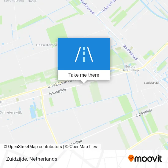 Zuidzijde map