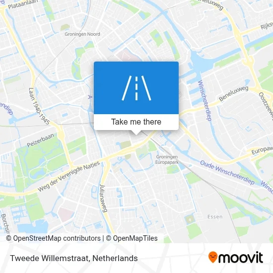Tweede Willemstraat map