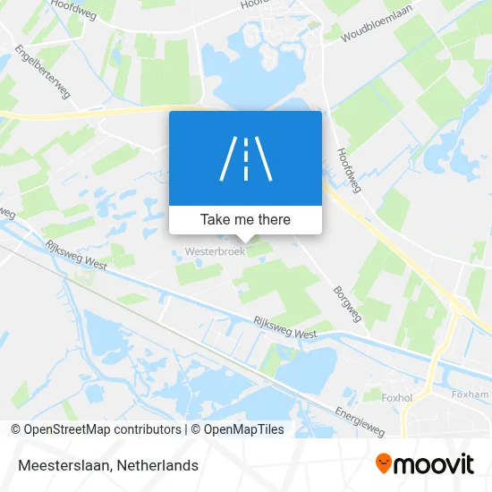 Meesterslaan map