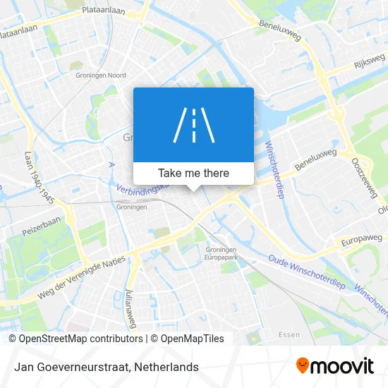 Jan Goeverneurstraat map