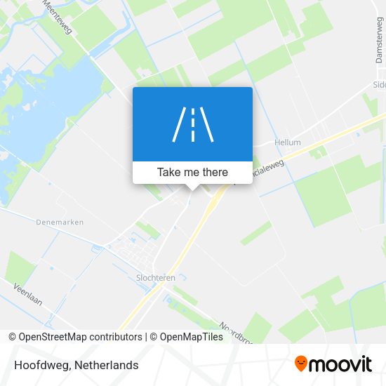 Hoofdweg map