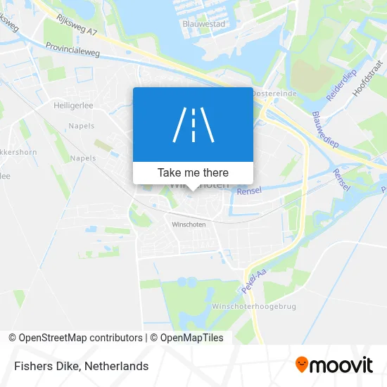 Vissersdijk map