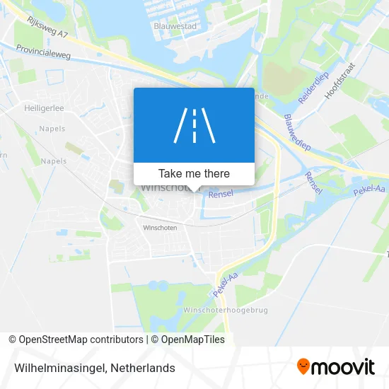 Wilhelminasingel map