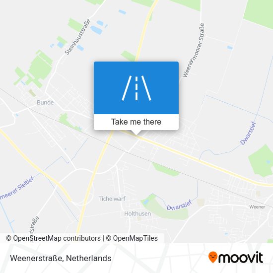 Weenerstraße map