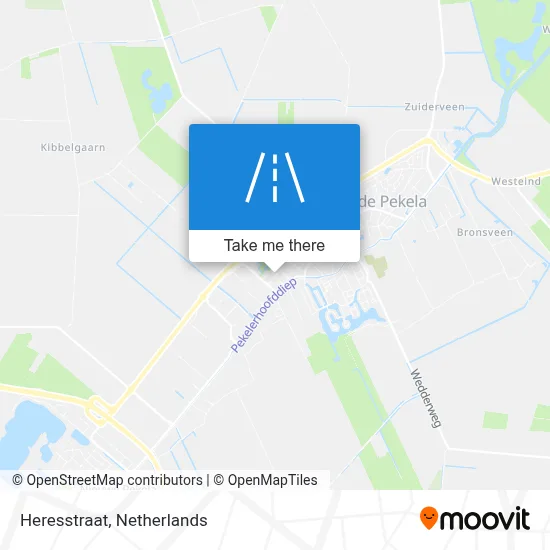 Heresstraat map