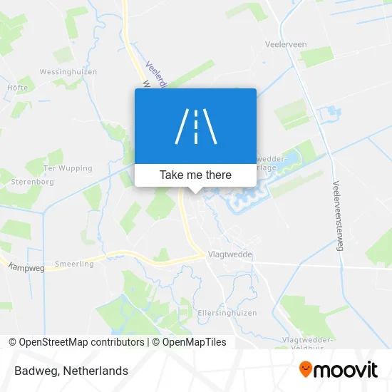 Badweg map