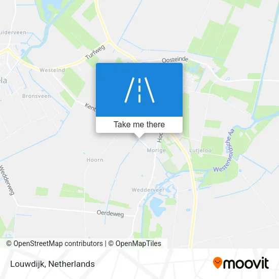 Louwdijk map