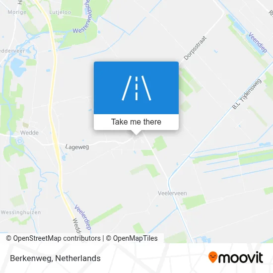 Berkenweg map