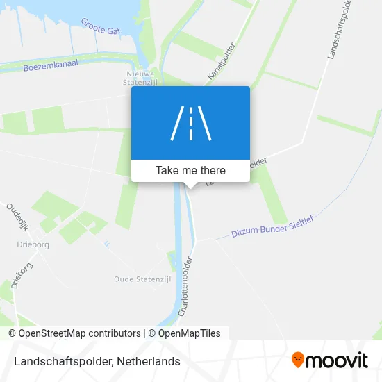 Landschaftspolder map
