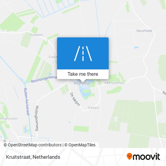 Kruitstraat map