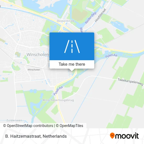 B. Haitzemastraat map