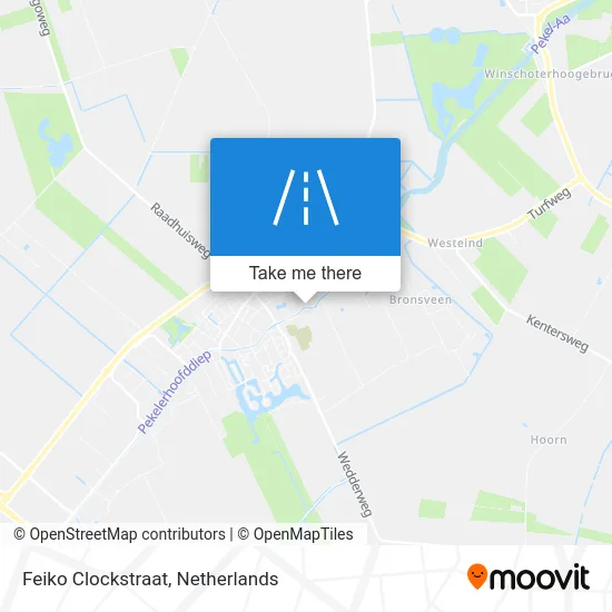 Feiko Clockstraat map