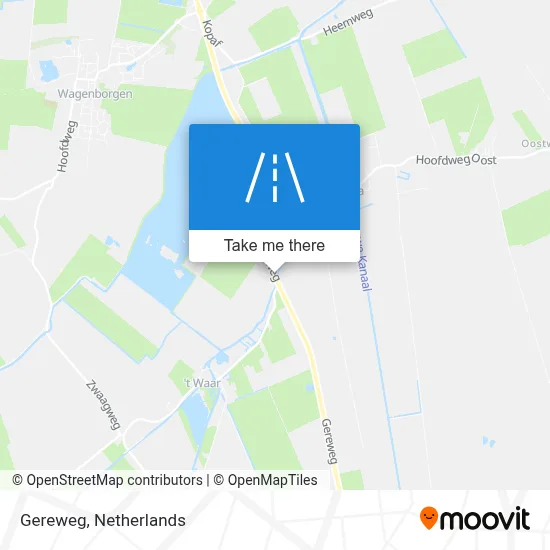 Gereweg map