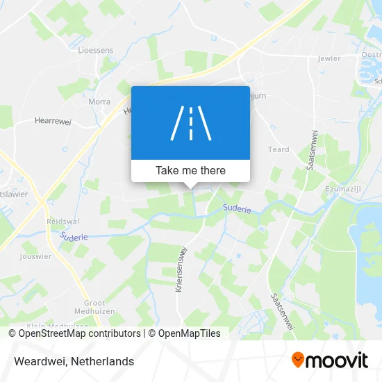 Weardwei Karte