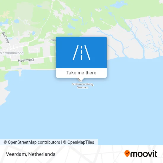 Veerdam map