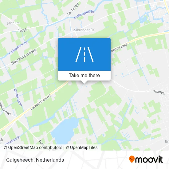 Galgeheech map