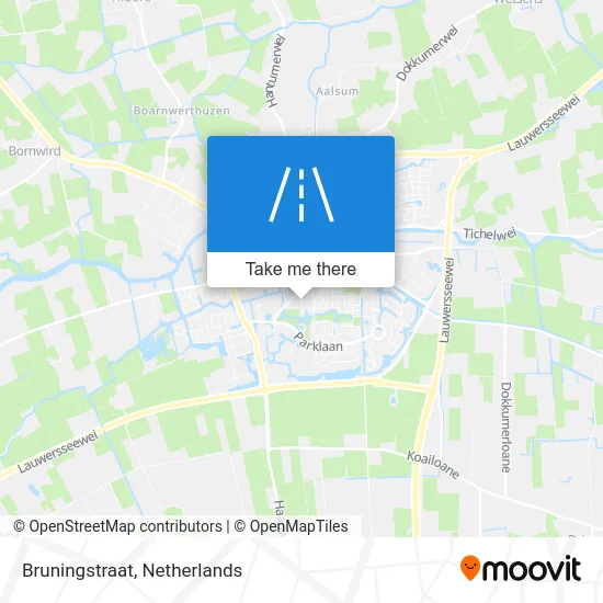 Bruningstraat map