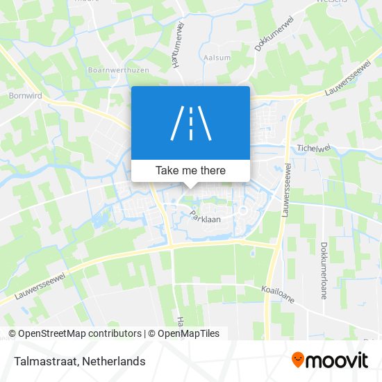 Talmastraat map