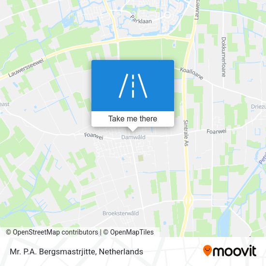 Mr. P.A. Bergsmastrjitte map