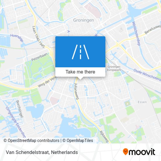 Van Schendelstraat map