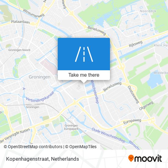 Kopenhagenstraat map