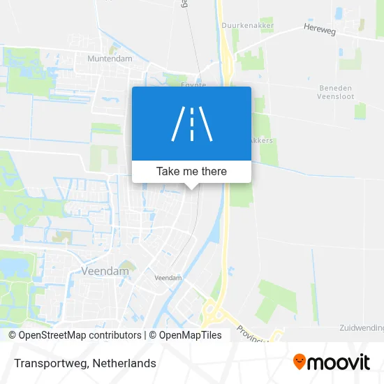 Transportweg map
