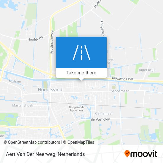 Aert Van Der Neerweg map