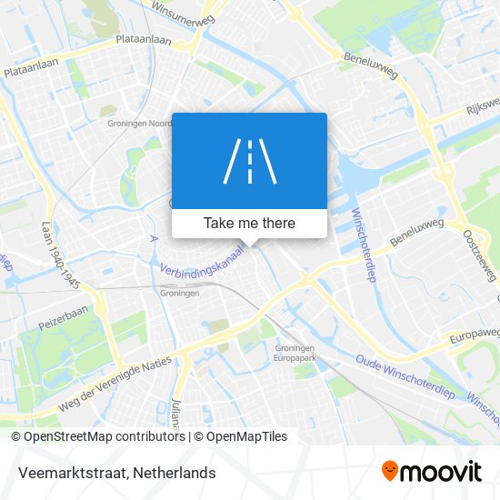 Veemarktstraat Karte