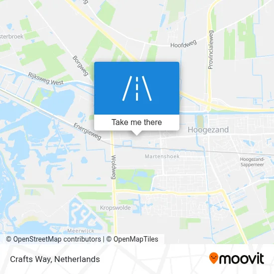 Ambachtsweg map