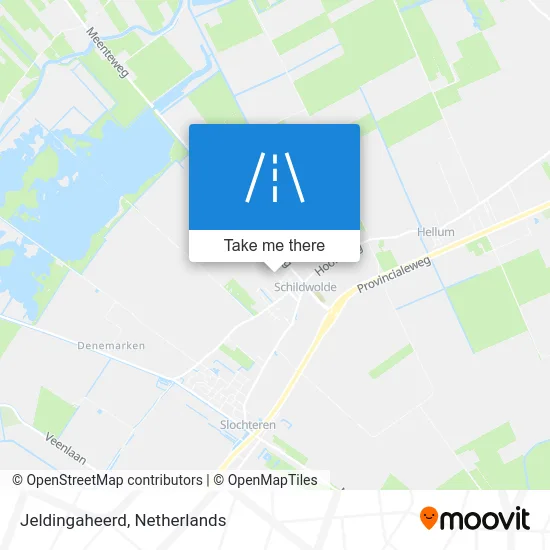 Jeldingaheerd map