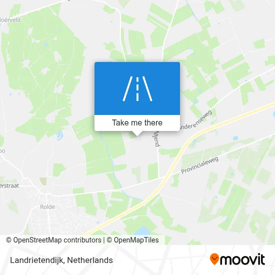 Landrietendijk Karte