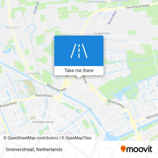 Greinerstraat map