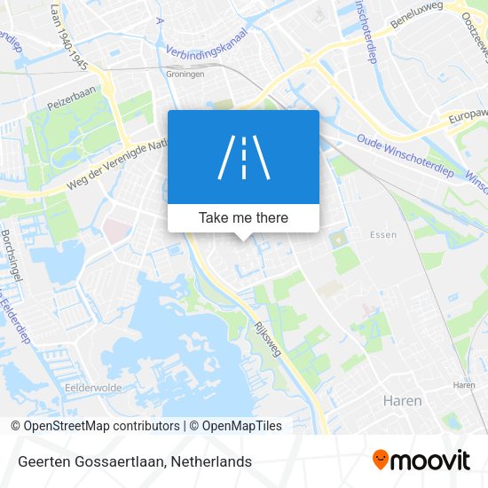 Geerten Gossaertlaan map