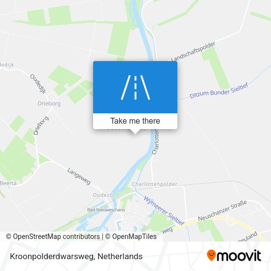 Kroonpolderdwarsweg map