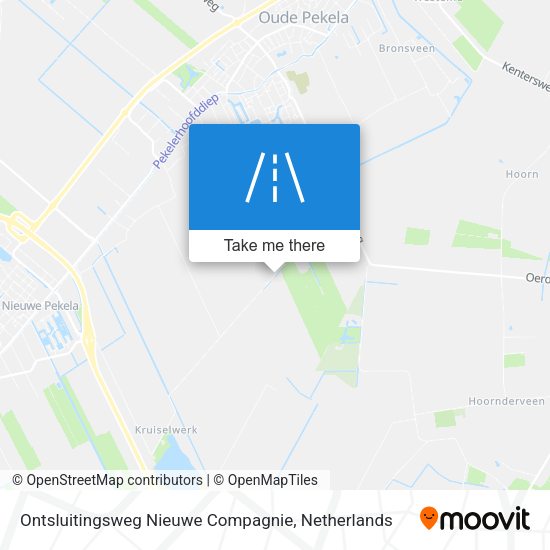 Ontsluitingsweg Nieuwe Compagnie map