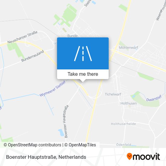 Boenster Hauptstraße map