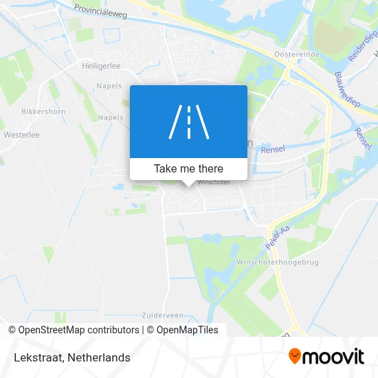 Lekstraat map
