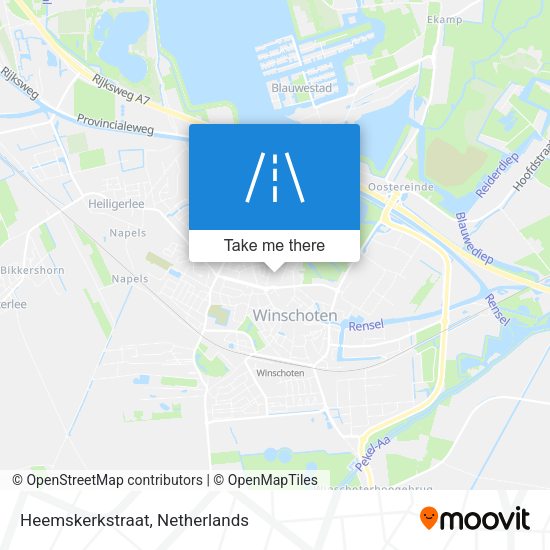 Heemskerkstraat map