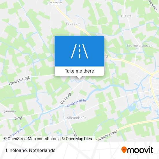 Lineleane map