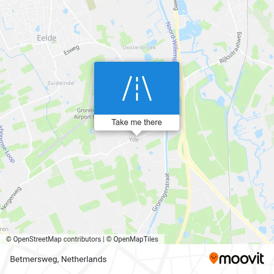 Betmersweg map