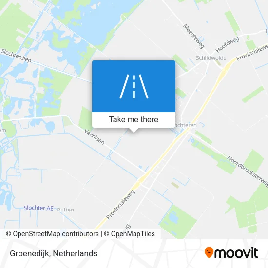 Groenedijk map