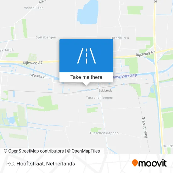 P.C. Hooftstraat map