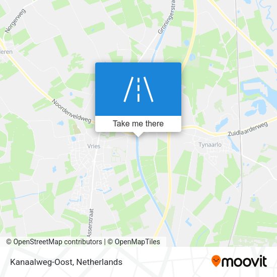 Kanaalweg-Oost map