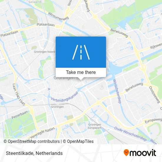 Steentilkade map