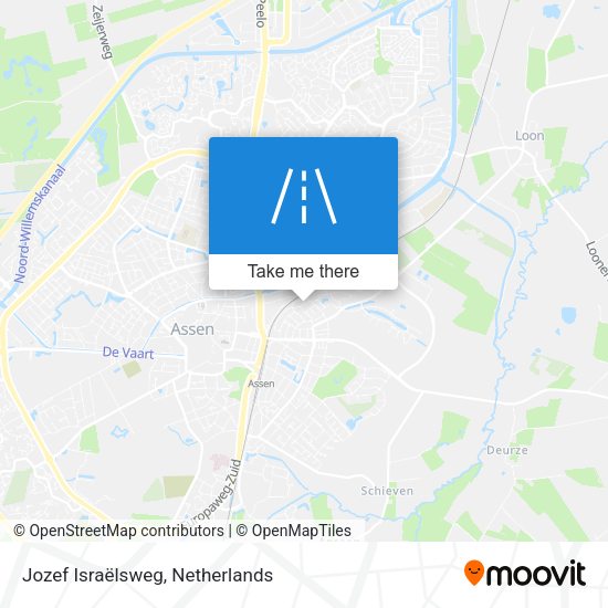 Jozef Israëlsweg map