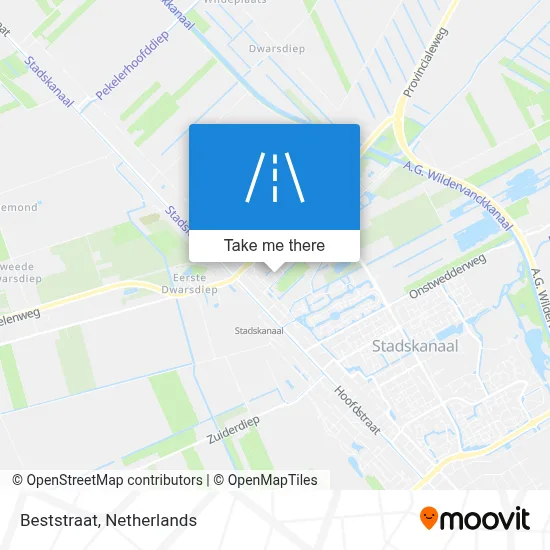 Beststraat map