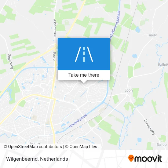 Wilgenbeemd map