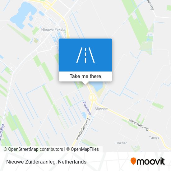 Nieuwe Zuideraanleg map