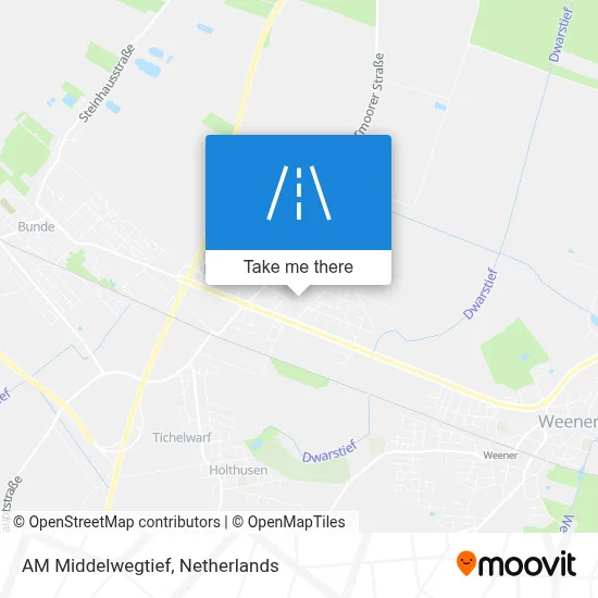 AM Middelwegtief map